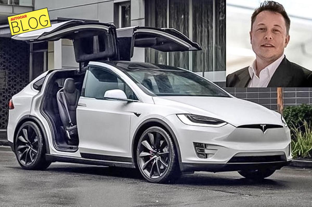 Tesla Model X, Elon Musk